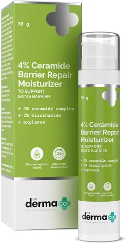 Image of The Derma Co 4% Ceramide Barrier Repair Moisturizer (50 g)