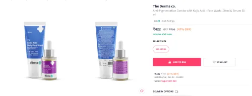 Image of The Derma co. Anti-Pigmentation Combo