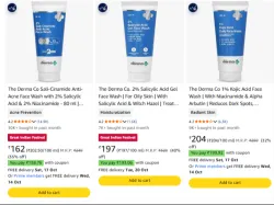 The Derma Co Face Wash at up to 59% Discount