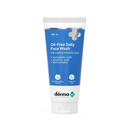 Image of The Derma Co Oil-Free Daily Face Wash With Hyaluronic Acid
