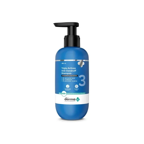 Image of The Derma Co Triple Actives Anti-Dandruff Shampoo
