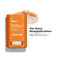  The Derma co. Hyaluronic Sunscreen Stick With SPF 60 & PA++++ - 20g