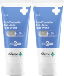 The Derma Co Sali-Cinamide Face Wash – 160ml, Anti-Acne