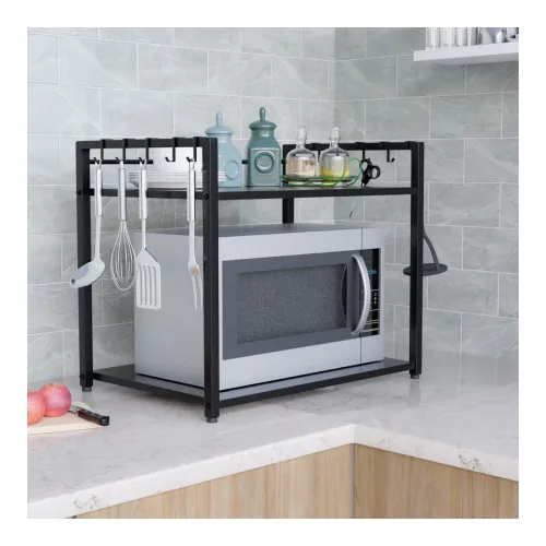 Image of The Earth Store 2-Tier Microwave Oven Stand