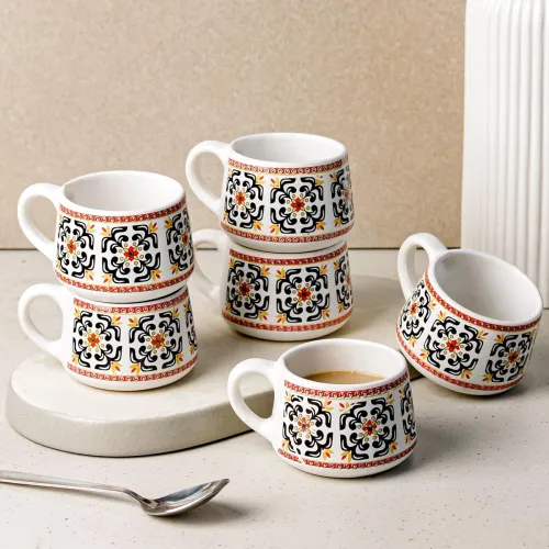 Image of The Earth Store Ceramic Tea Cup Set6