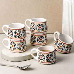 The Earth Store Ceramic Tea Cup Set6