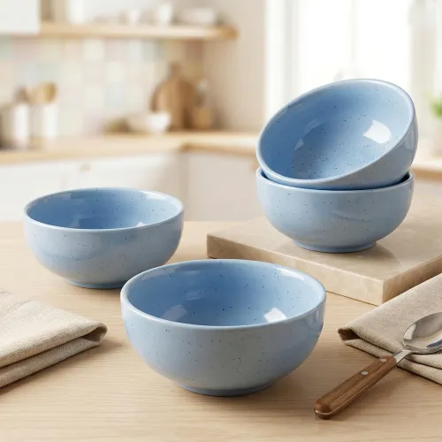 Image of The Earth Store Sky Blue Marble Bowl 
