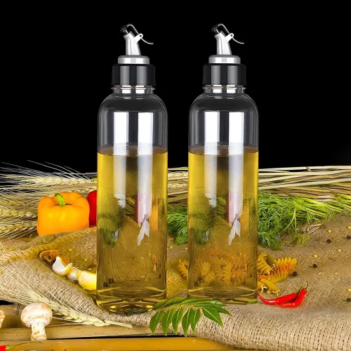 Image of The Earth Store 1000 ML Plastic Oil Dispenser Set of 2