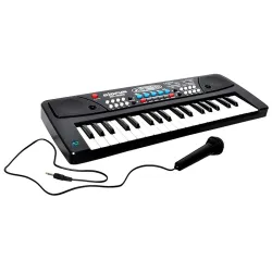 The Flyers Bay Kids Piano Keyboard with Mic 37 Keys 8 Rhythms 8 Tones 6 Demos Portable Electronic Keyboard Toy Beginners