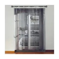 The Furnishing Tree Transparent AC Curtain 6 Ft