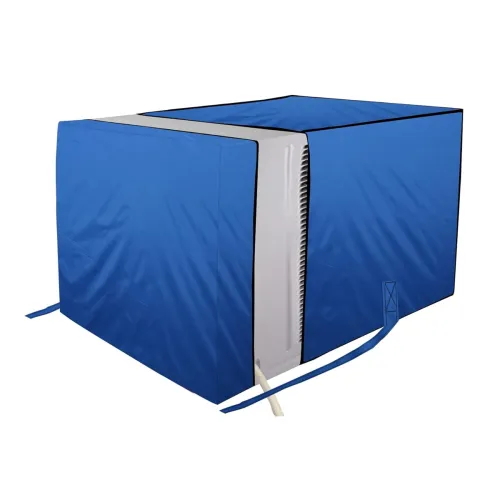Image of The Furnishing Tree Elastic fit waterproof Polyester window ac cover suitable for Voltas 0.75 Ton, Dustproof cover for i