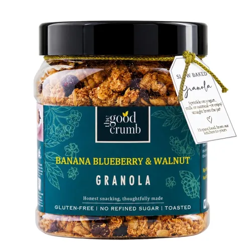 Image of The Good Crumb Banana Blueberry Walnut Granola