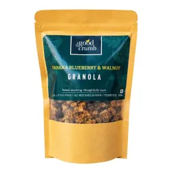 The Good Crumb Banana Blueberry Walnut Granola