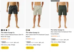 The Indian Garage Co Boxer Flat 80% Discount