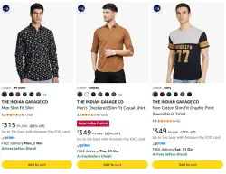 THE INDIAN GARAGE CO Men at minimum 72% Discount