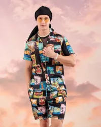 THE INDIAN GARAGE CO Men Fit Shorts with Shirt
