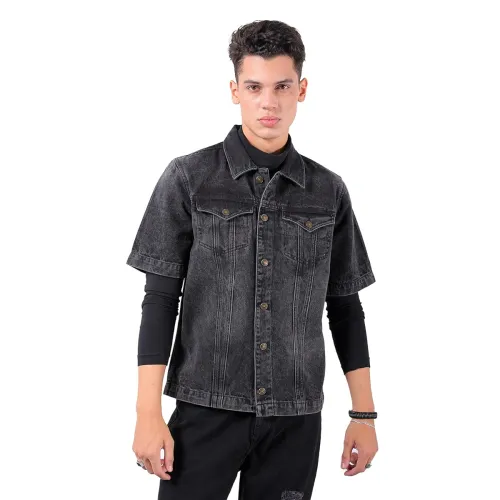 Image of The Indian Garage Co Men’s Relaxed Denim Trucker Jacket