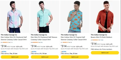 Image of The indian garage co men's Shirts Up to 82% Discount