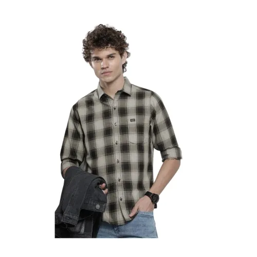 Image of THE Indian Garage CO Men's Cotton Slim Fit Shirt