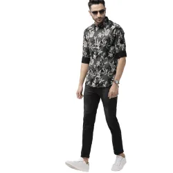 The Indian Garage Co Mens Cotton Slim Fit Shirt
