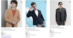 The Indian Garage Co Mens Readymade Blazers Starts @ ₹863