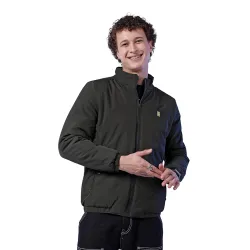 The Indian Garage Co Men’s Regular Fit Solid Bomber Jacket