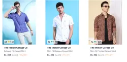 The Indian Garage Co Mens Shirt Minimum 70% Discount