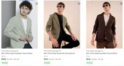 The Indian Garage Co Mens Blazers Upto 72% Off