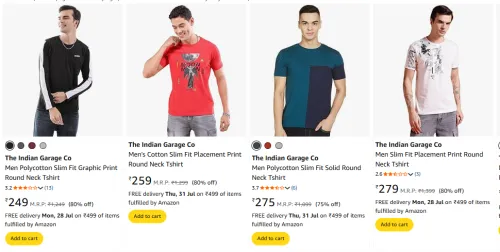 Image of The Indian Garage Co. Men's Clothing starting @ ₹249