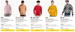 The indian garage co mens sweatshirt upto 86% discount 
