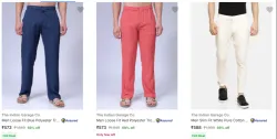 The Indian Garage Co Mens Trousers Upto 69% Discount