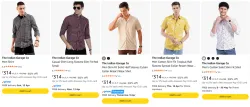 The indian garage mens shirts at 82% discount 