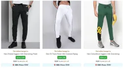 The Indian Garage Co. Brand Mens Track Pants @ Flat 80% Discount