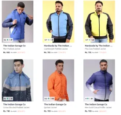 The Indian Garage Co. Mens Jackets Starting at ₹692
