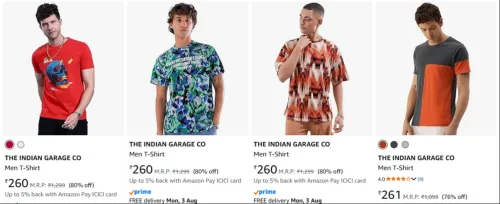 Image of The Indian Garage Co Men's Clothing up to 80% Discount