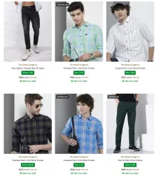 THE INDIAN GARAGE CO Mens Clothing at minimum 77% Discount