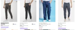 The Indian Garage Co. Men Cargos Minimum 70% Discount
