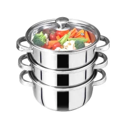 The Indus Valley Stainless Steel Steamer - 21cm