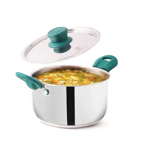 Image of The Indus Valley Stainless Steel Stock Pot 