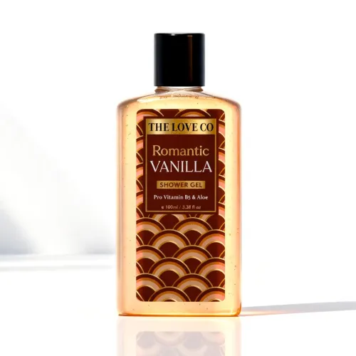 Image of THE LOVE CO. Romantic Vanilla Body Wash (100ml) – Travel Size, Paraben-Free
