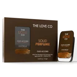 THE LOVE CO. Solid Perfume Stick – White Oud & Vanilla