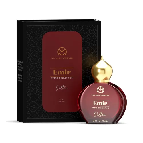 Image of The Man Company 100% Alcohol-Free Attar Perfume For Men Sultan Emir Collection