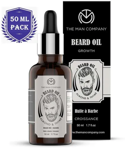 Image of THE MAN COMPANY 100% Natural Beard Growth Oil, 50ML