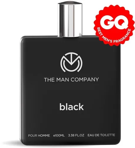 Image of THE MAN COMPANY Black EDT Premium Long Lasting Perfume - 100 ml 