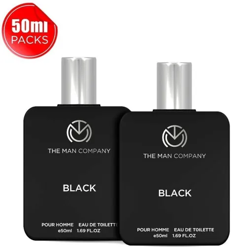 Image of THE MAN COMPANY Black EDT Perfume For Men 