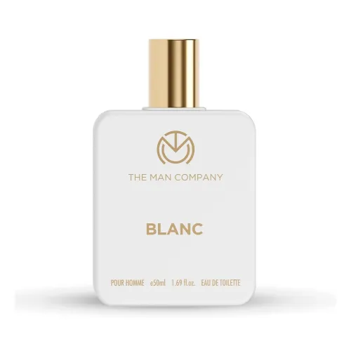 Image of The Man Company Blanc Edt Perfume - Musk, Citrusy & Aromatic Scent For Man | Premium Long-Lasting Fragrance Spray | Gift