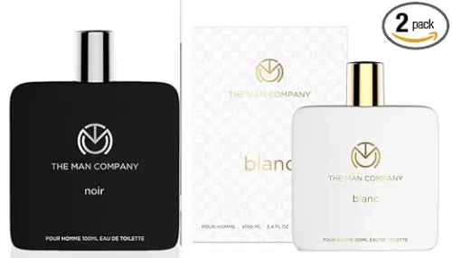 Image of The Man Company Blanc & Noir Perfume for Men (100ml x 2)