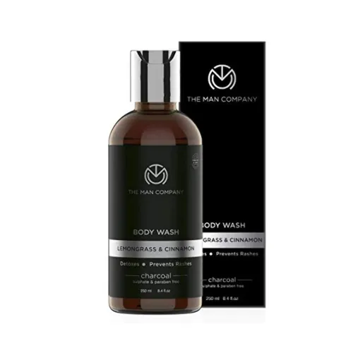 Image of The Man Company Activated Charcoal Body Wash - 250ml