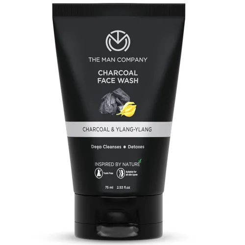 Image of The Man Company Charcoal Face Wash 75 ml