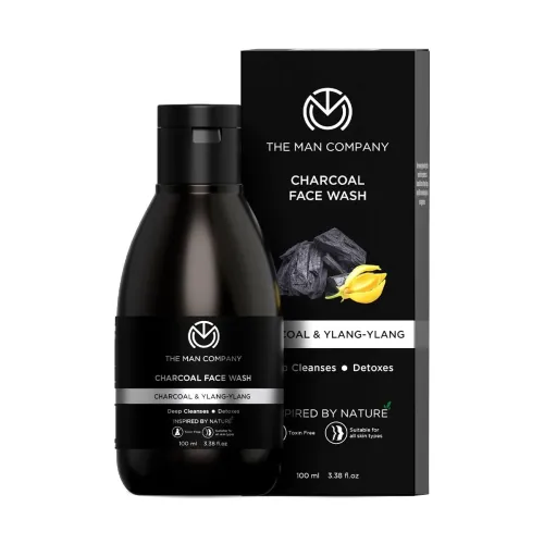 Image of The Man Company Charcoal Face Wash 100ml